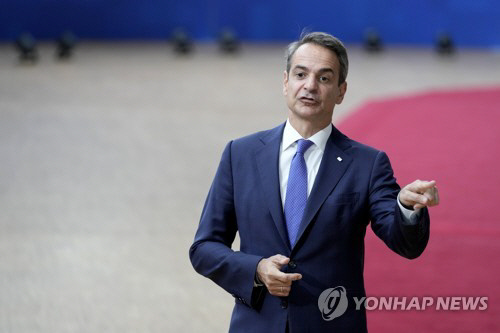 키리아코스 미초타키스 그리스 총리. 사진 연합뉴스.
